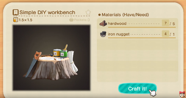 How to Craft in Animal Crossing: New Horizons | Tips 