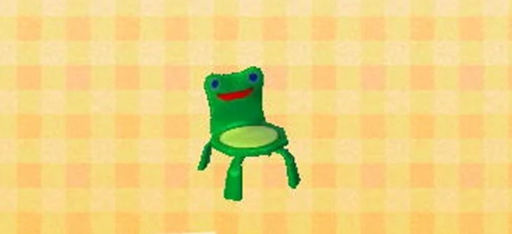 Animal Crossing New Horizons Froggy Chair