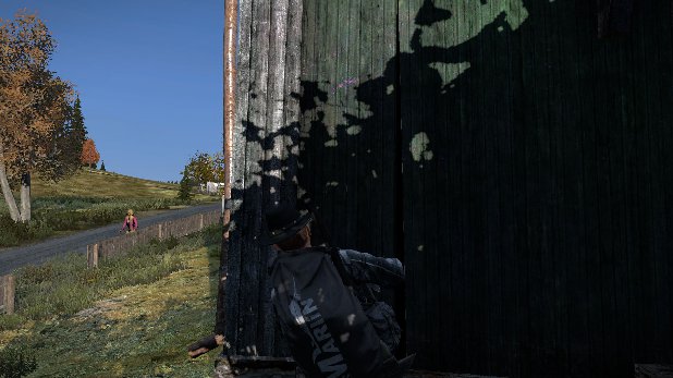 Sneaking on a Zombie in DayZ