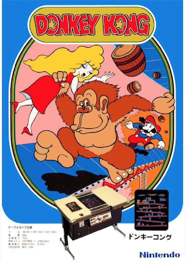 video game donkey kong 1981