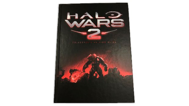 A photo of the Halo Wars 2 Official Guide Cover