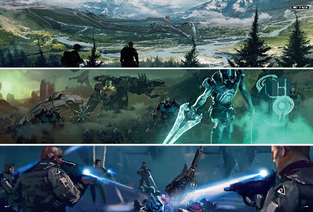 Halo Wars 2 CE Guide preview - Art section