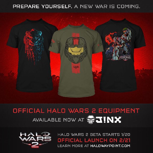 Halo Wars 2 Jinx merchandise