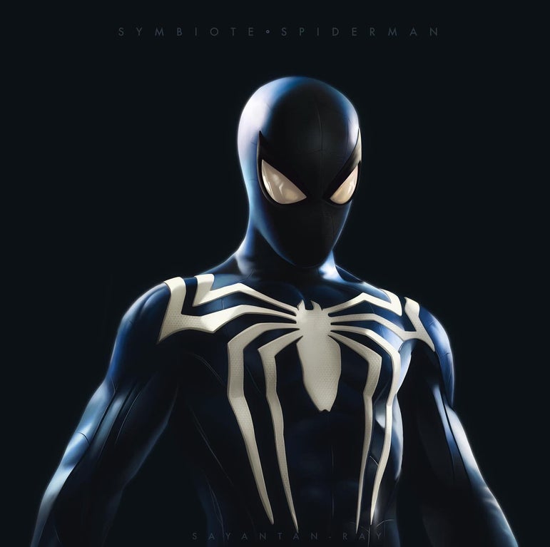 Marvel's Spider-Man PS4 Symbiote Suit / Reddit