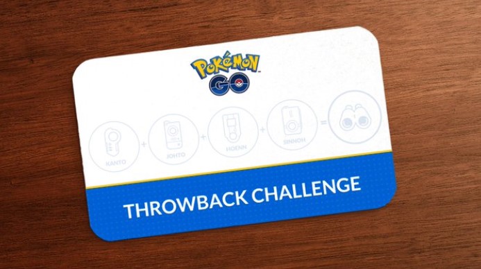 Pokemon GO Johto Throwback Challenge