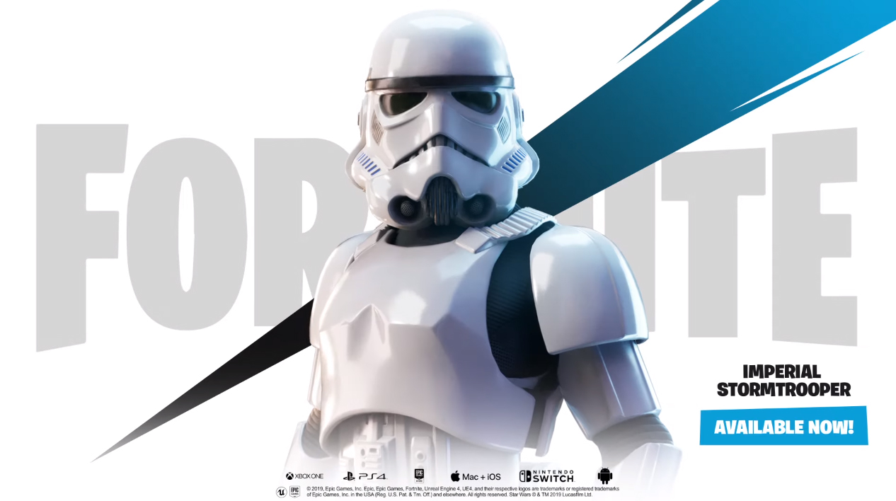 Fortnite Star Wars Stormtrooper