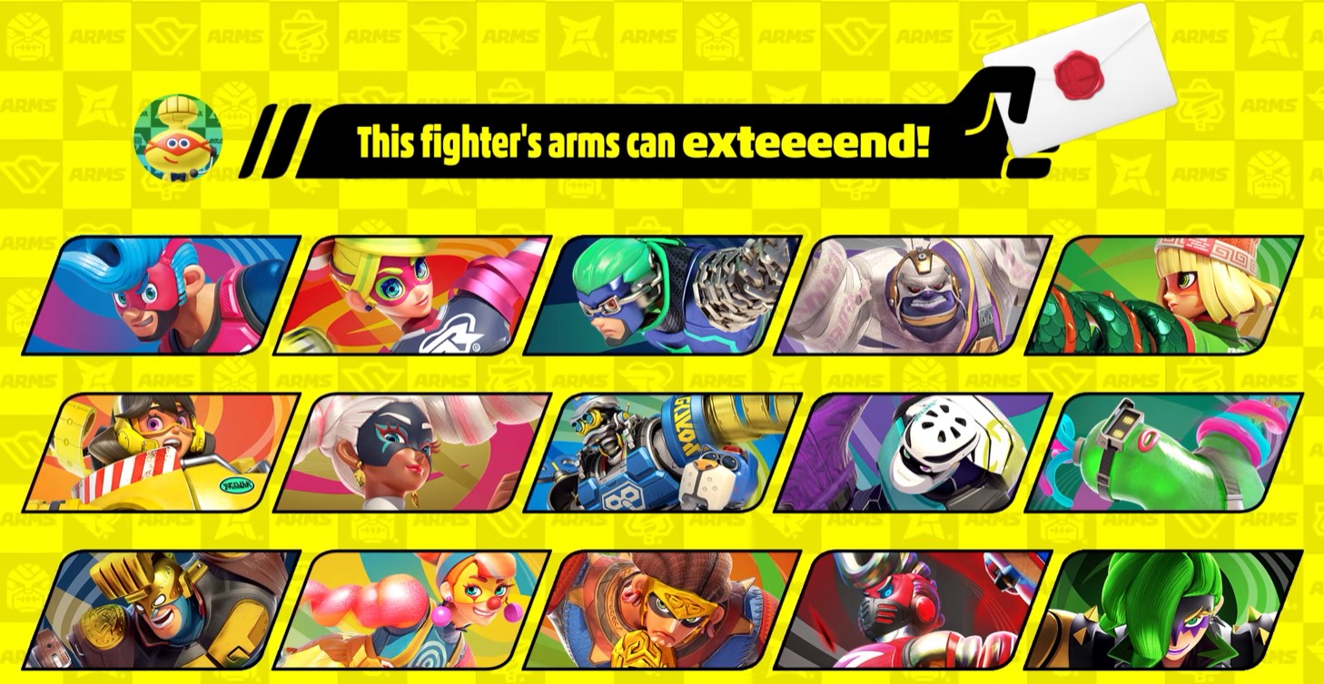 Super Smash Bros Ultimate ARMS DLC Characters
