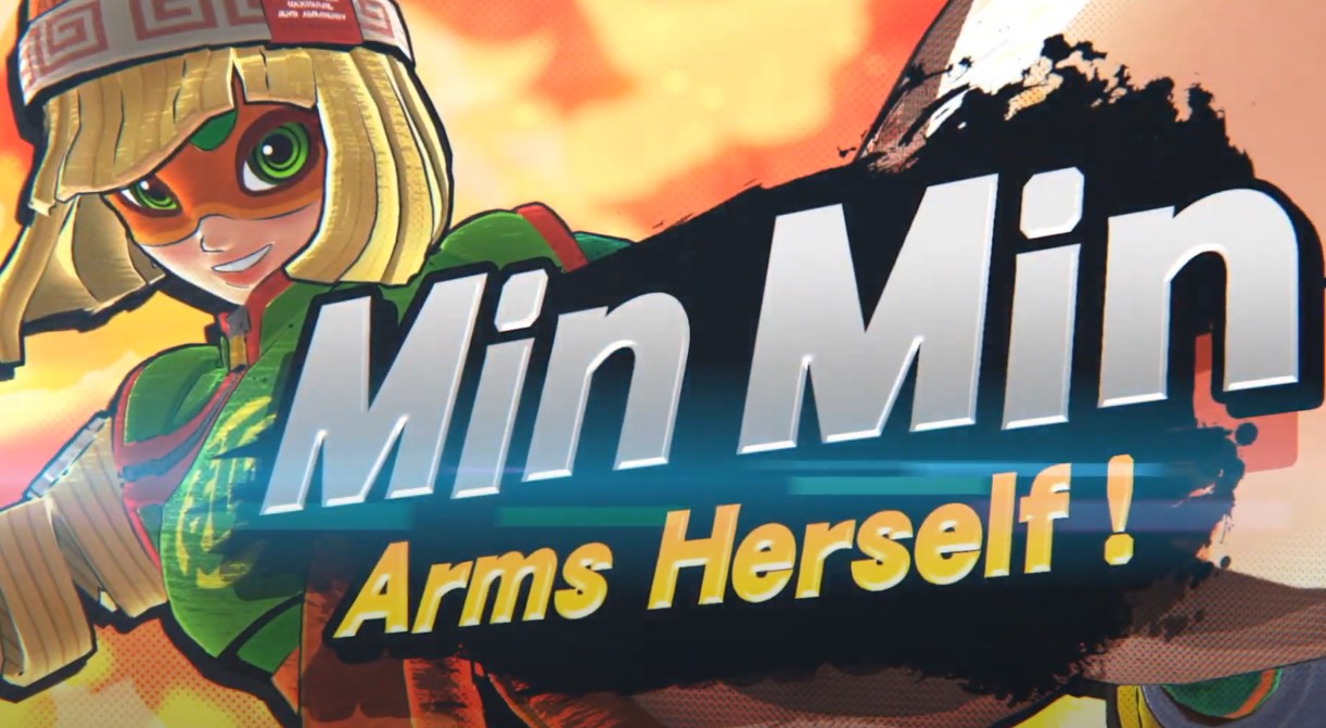 Super Smash Bros Ultimate Min Min ARMS DLC Release Date