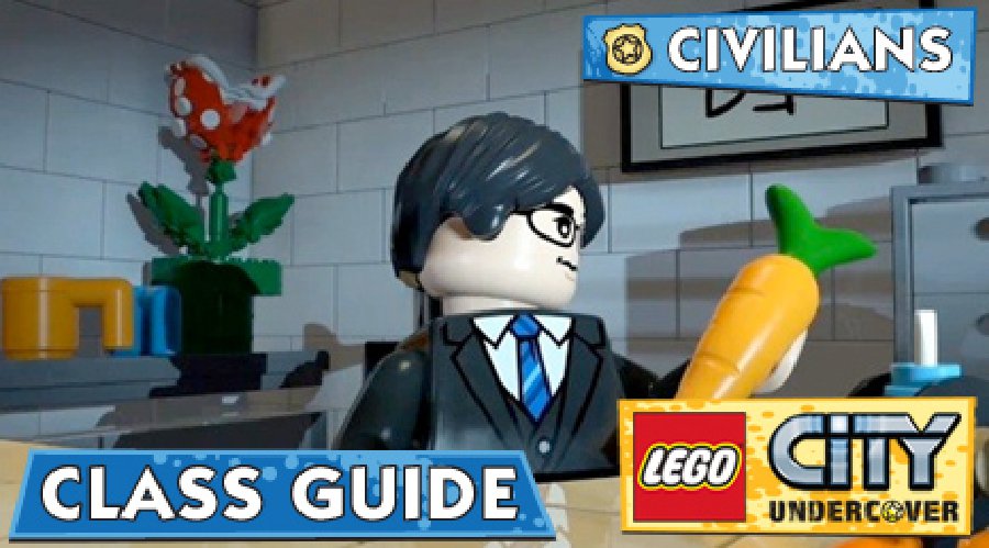 Lego Undercover Disguises - Civilians - Games